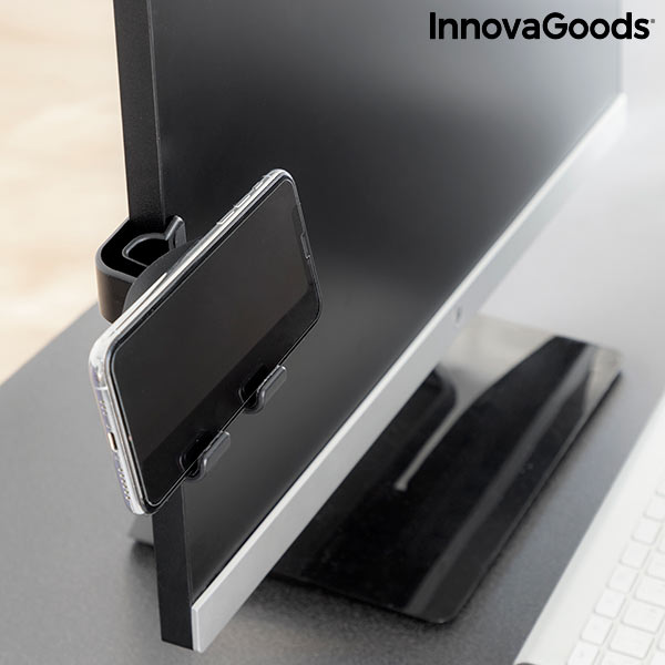 Multi-position Mobile Phone Holder with Clamp Cliplink InnovaGoods